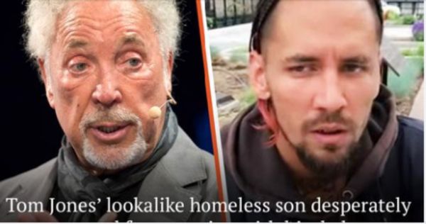 34-year-old Tom Jones’ second son Jonathan inherited his famous father’s voice and brooding looks. “Not having a father growing up was tough.