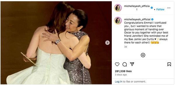 Emma Stone’s Award Mishap Revealed: Michelle Yeoh Sets the Record Straight