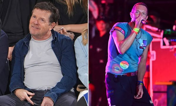 Michael J. Fox Rocks the Stage with Coldplay