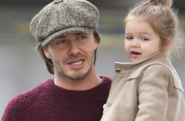 David Beckham Faces Backlash Over Photos With Daughter Harper