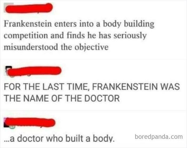 Frankenstein's Mix-Up